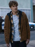 
  Wednesday Hunter Doohan Brown Jacket