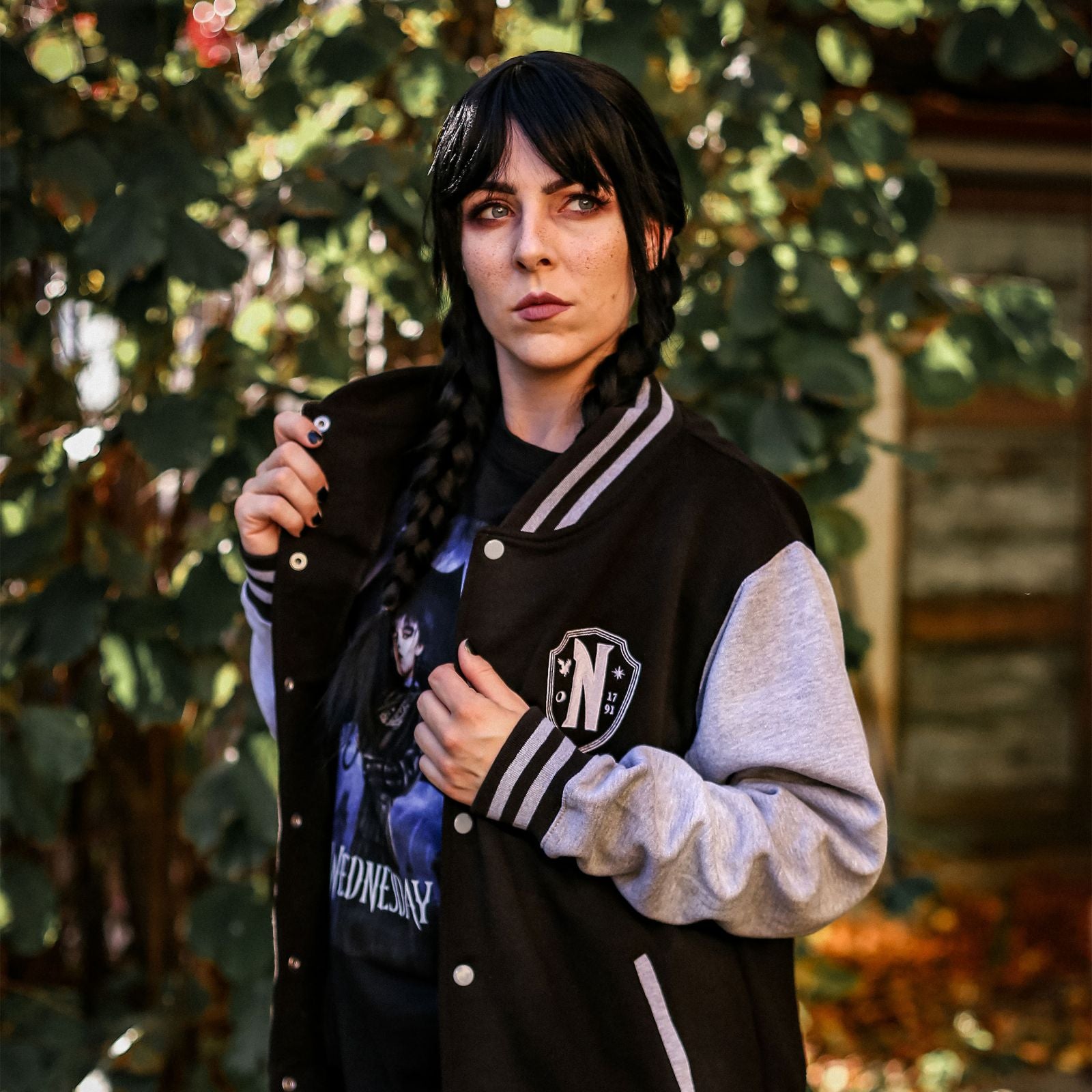 
Wednesday Nevermore Academy Wool Jacket
