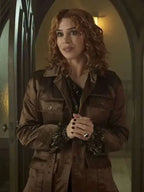 

 Wednesday S02 Billie Piper  Satin Jacket
