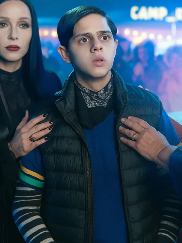 
  Wednesday S02 Isaac Ordonez Black Vest