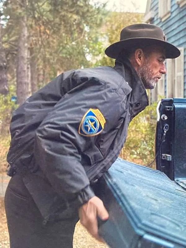 
 Wednesday Sheriff Donovan Galpin New  Black Jacket