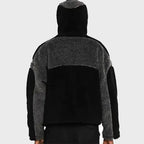 Trendt Vision Flees Jacket Men, Black Zing Apparel