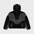 Trendt Vision Flees Jacket Men, Black Zing Apparel