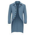 Luke Thompson Bridgerton S04 Blue Coat