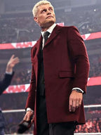 Cody Rhodes American Nightmare Red Trench Coat