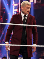 Cody Rhodes American Nightmare Red Trench Coat