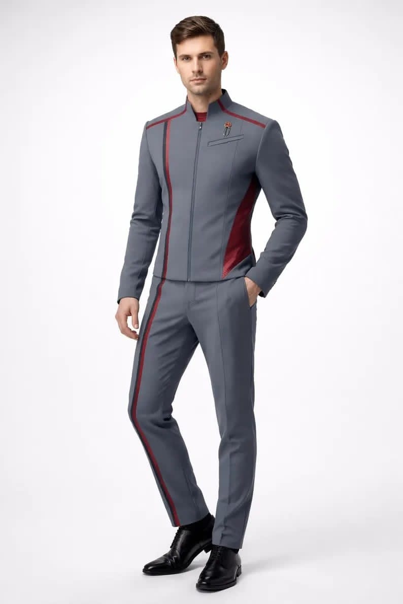 Starfleet Academy Caleb Mir Grey Jacket
