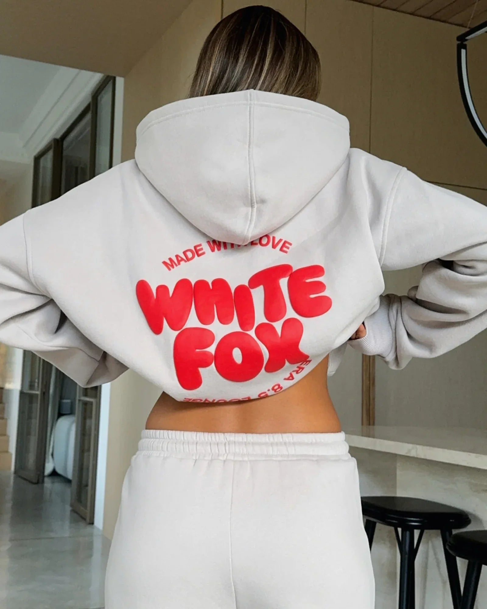 White Fox Hoodie