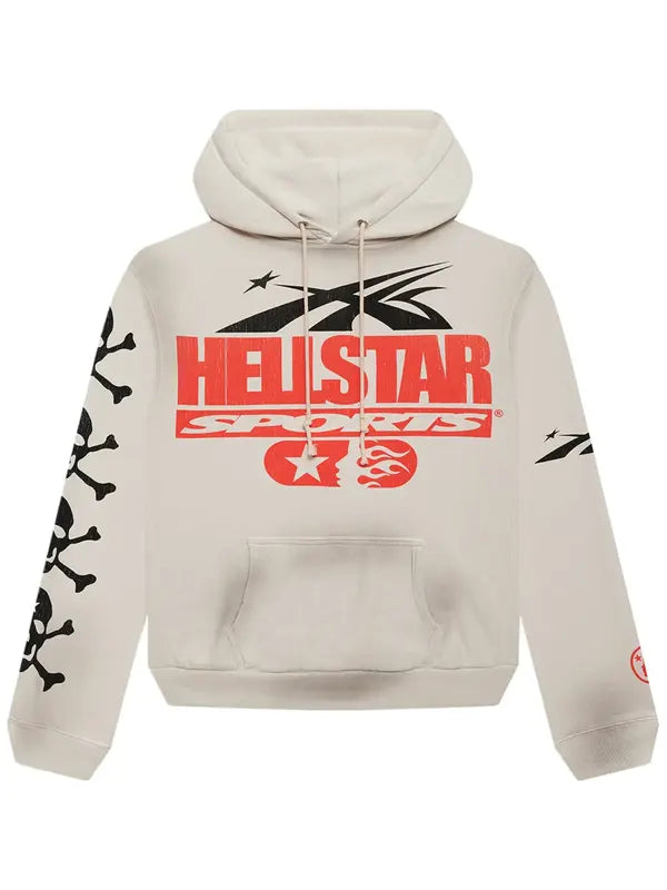 White Hellstar Hoodie
