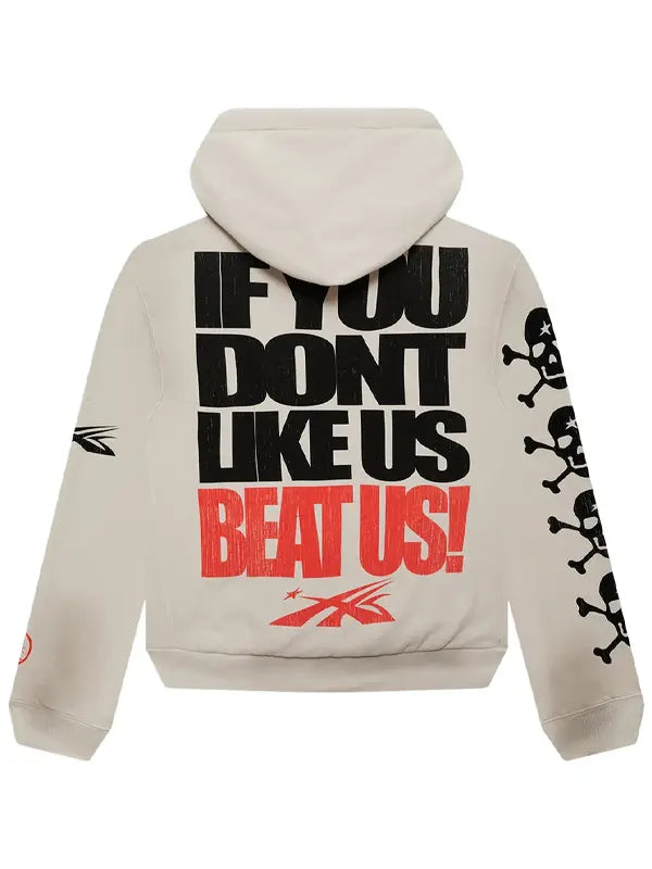 White Hellstar Hoodie