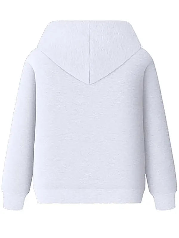 Wilfrid Schimmel Mens Casual White Pullover Hoodie