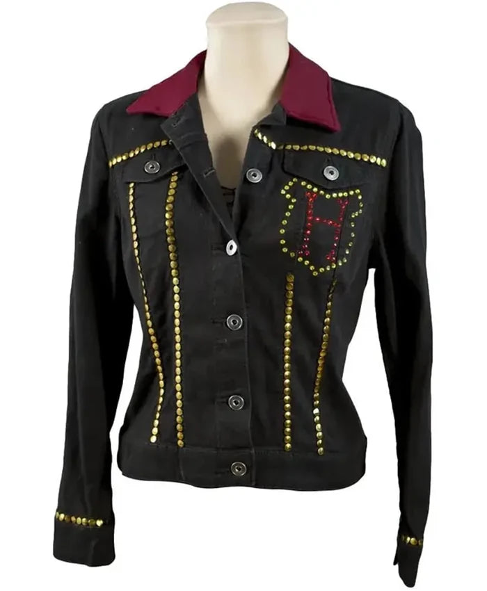 
Wizarding Harry Potter Black Denim Trucker Jacket