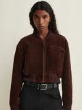 Arma Elettra Gritty Suede Jacket