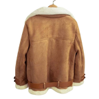Womens B3 RAF Aviator Shearling Leather Jacket Buy