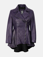 Womens_Purple_Leather_Peplum_Jacket