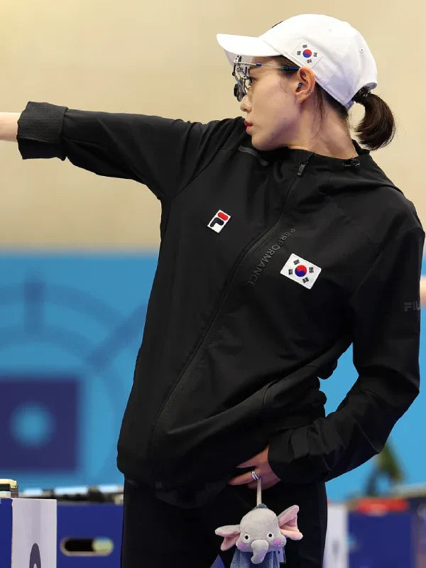 Yeji_Kim_Fila_Olympic_Jacket