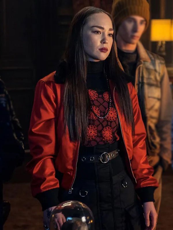 Yoko Tanaka Wednesday 2022  Satin Jacket
