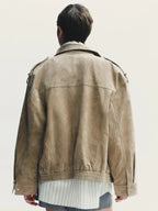 Zara-New-Women-Suede-Leather-Jacket-Brown-Taupe