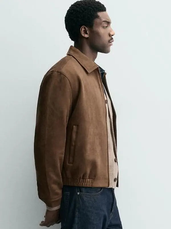 Zara Suede Jacket Men