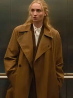 Zara Dunne Steal Cotton Brown Coat