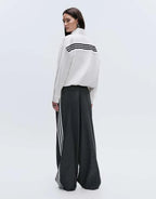 Adidas x ASOS Funnel Neck Blue Shirt
