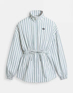 Adidas x ASOS Funnel Neck Blue Shirt