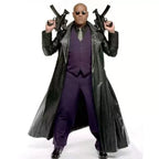 The Matrix Laurence Fishburne Leather Black Leather Coat