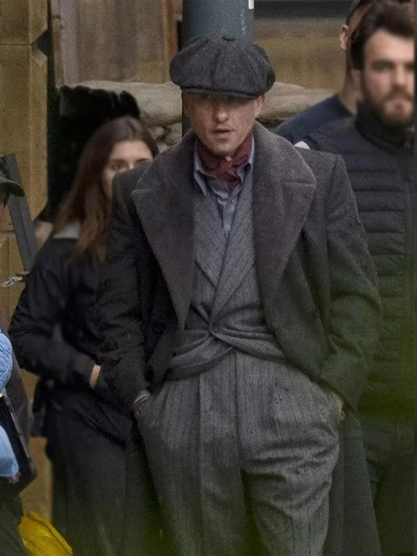  Peaky Blinders Barry Keoghan Best  Wool Coat
