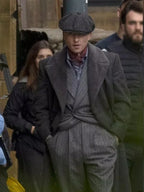  Peaky Blinders Barry Keoghan Best  Wool Coat
