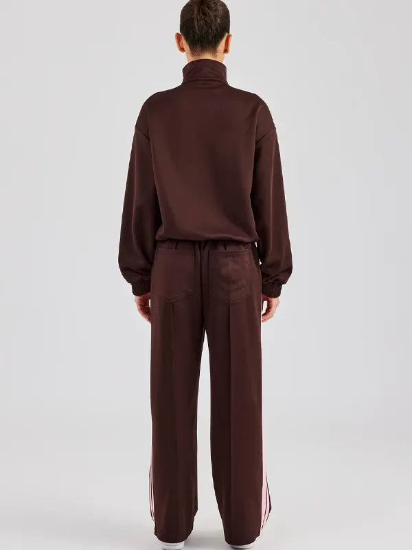 Brown And Pink Cernucci Tracksuit