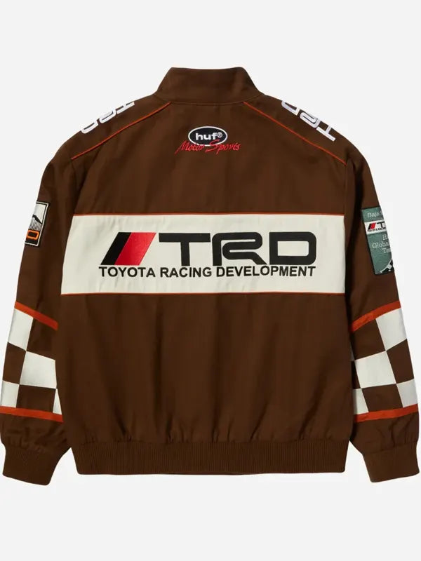 Brown Racing Jacket