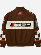 Brown Racing Jacket
