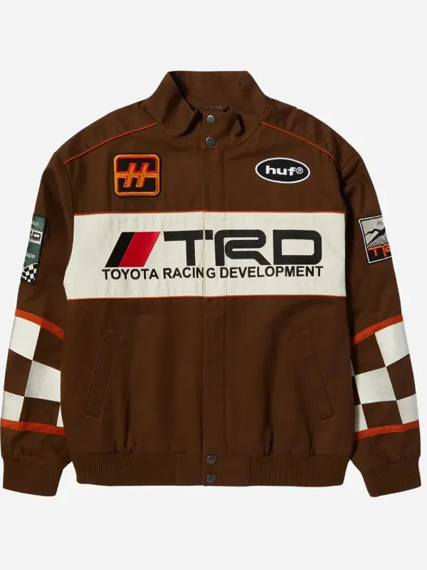 Brown Racing Jacket