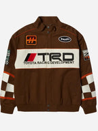Brown Racing Jacket