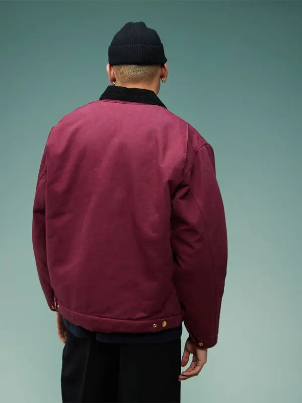 Carhartt Detroit Jacket Burgundy
