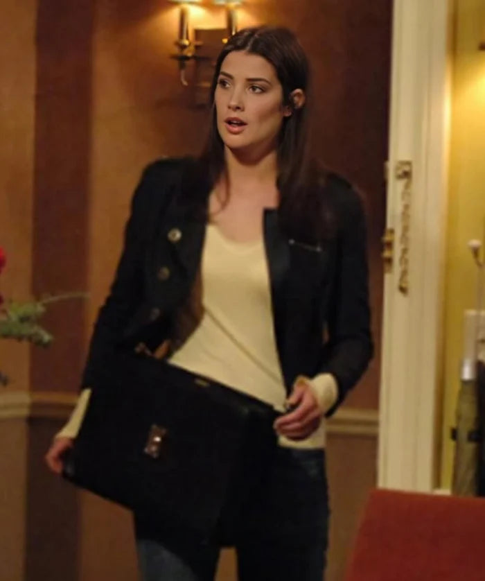   How I Met Your Mother Cobie Smulders Leather Jacket