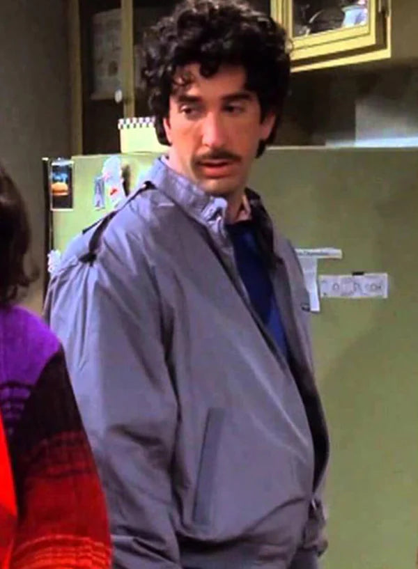 
   Friends David Schwimmer Grey Cotton Jacket