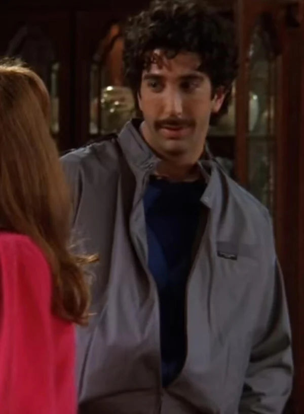 
   Friends David Schwimmer Grey Cotton Jacket