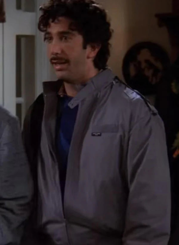 
   Friends David Schwimmer Grey Cotton Jacket