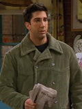 Friends S03 David Schwimmer Green Coat