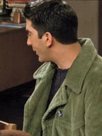  Friends S03 David Schwimmer Green Coat

