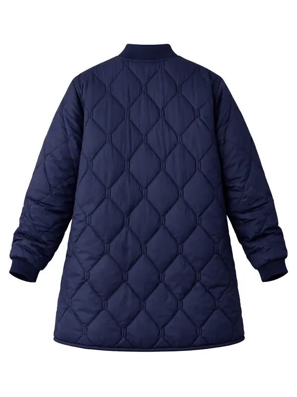 Michelle Pfeiffer Margo’s Got Money Troubles2026 Blue Quilted Coat