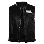 Angel Reyes Mayans M.C Leather Vest The Trendy Jacket