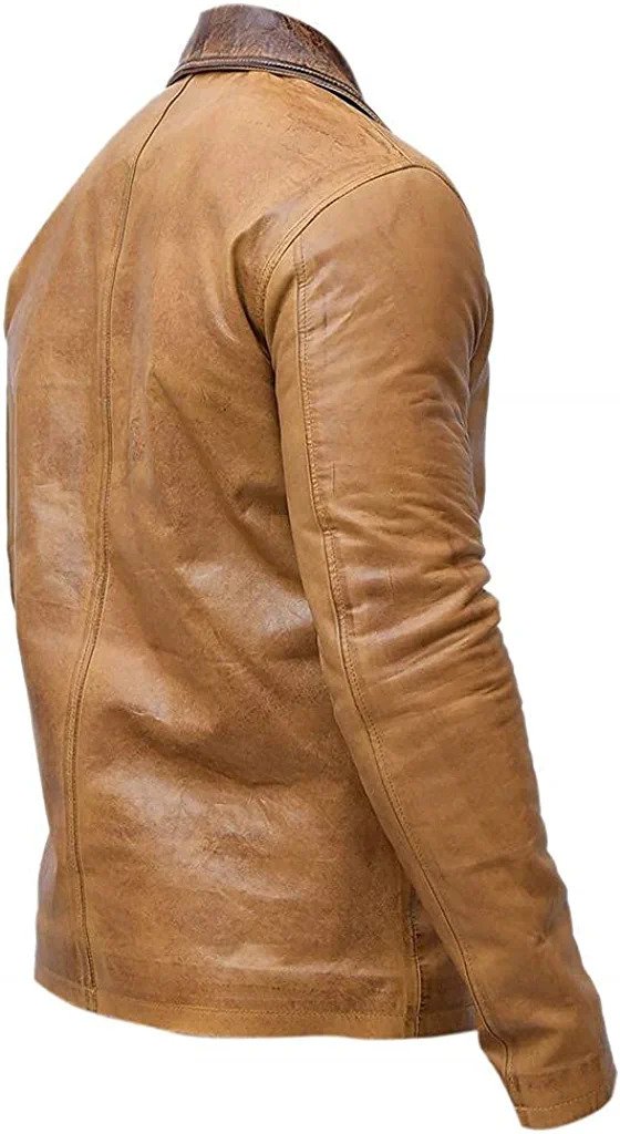 Morgan Brown Sheep Leather Jacket Zing Apparel
