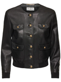 Saint Laurent Patch Bomber Jacket Women Zing Apparel