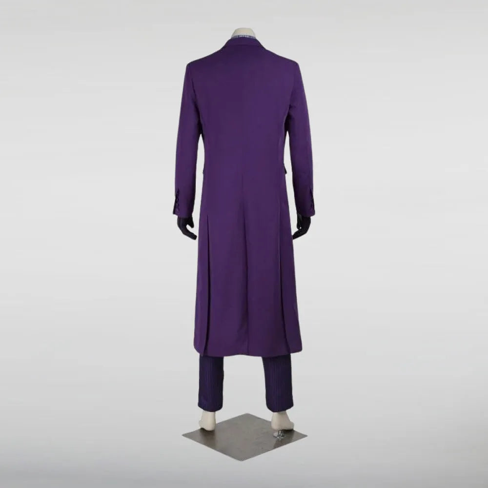 The Dark Knight Joker Blue Wool Coat
