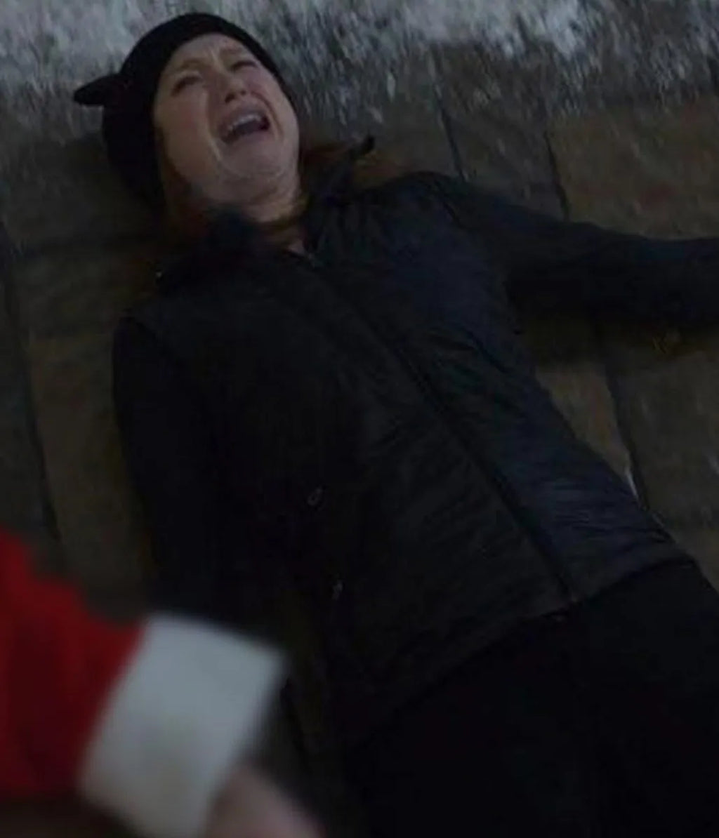  
Home Alone Ellie Kemper Black puffer Jacket