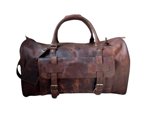 Best Leather Duffle Bag, Premium Lining Zing Apparel