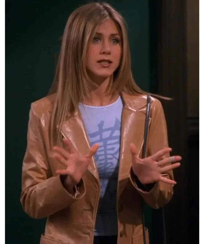 
Rachel Green Friends S05 Brown Leather Blazer