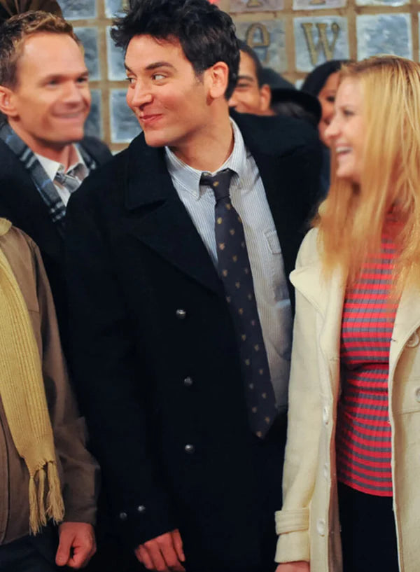 How I Met Your Mother S6 Josh Radnor Black  Coat 
